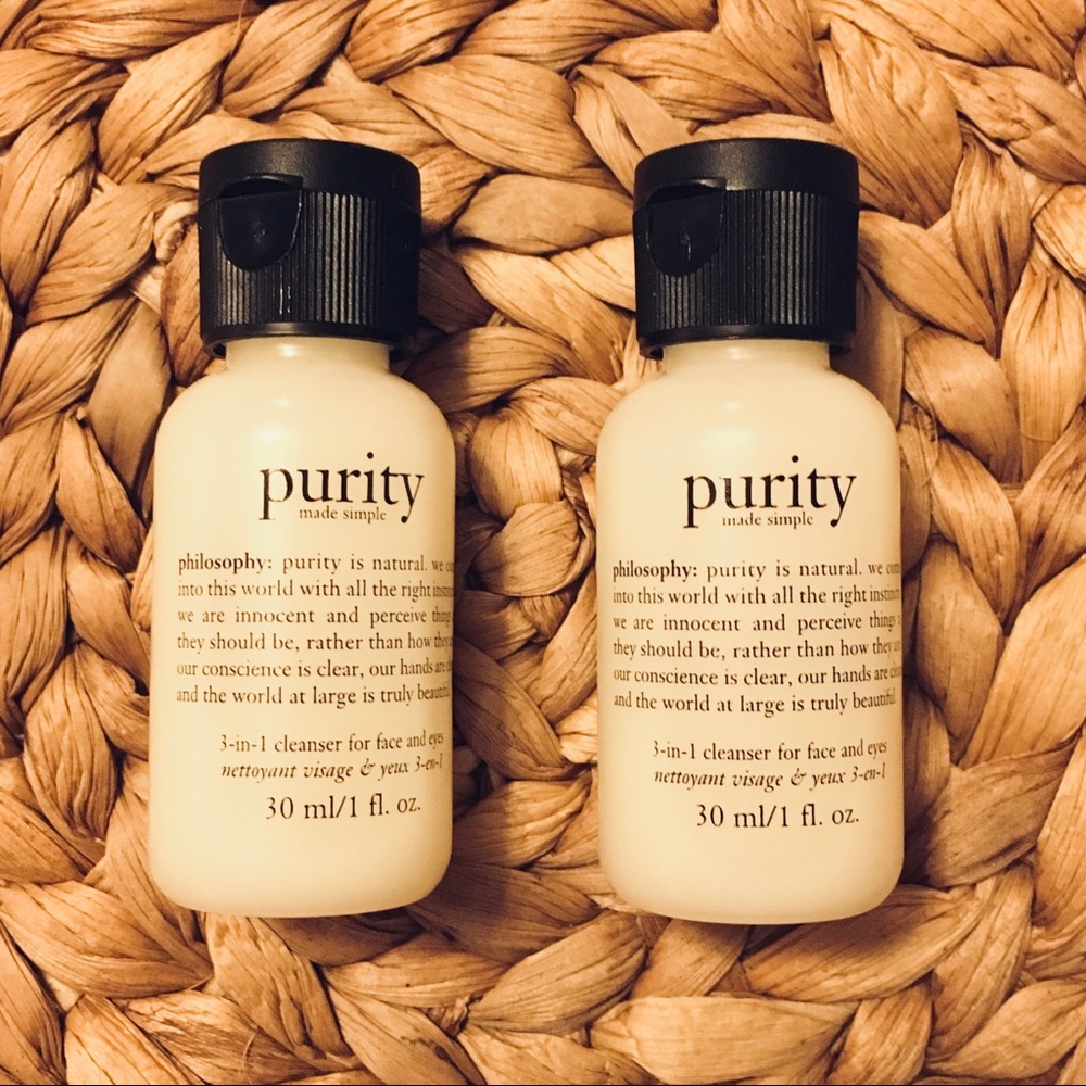 3/$25! PURITY TRAVEL-SIZE 3-in-1 FACIAL CLEANSER